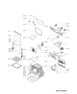 Схема №1 AKS 236/JA с изображением Дверца для духового шкафа Whirlpool 481010599917