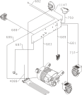 Схема №7 KW9624J (422787, PS10/35124) с изображением Декоративная панель для стиралки Gorenje 423199