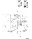 Схема №4 GSF2700TRECO (F018636) с изображением Испаритель для холодильника Indesit C00174948