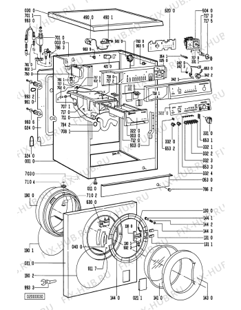 Схема №2 WA 2384/FH-D с изображением Всякое для стиралки Whirlpool 481244018995