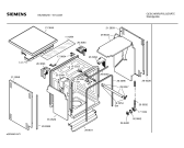 Схема №4 SE24631 Extraklasse с изображением Передняя панель для посудомоечной машины Siemens 00358754