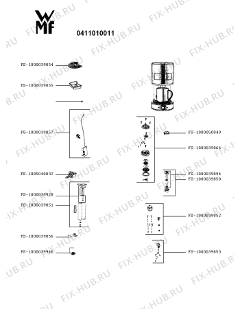 Схема №1 0411010011 с изображением Провод для электрокофемашины Seb FS-1000039853