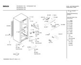 Схема №2 KSV25640 с изображением Уплотнитель двери для холодильной камеры Bosch 00238287