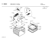 Схема №4 HBN516NEU с изображением Панель управления для духового шкафа Bosch 00298956