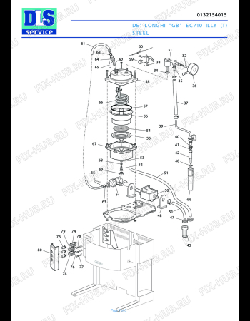 Delonghi ec710 coffee machine best sale