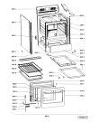 Схема №2 CGA 510/02 BL с изображением Клавиша для плиты (духовки) Whirlpool 481953228241