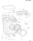 Схема №1 LB6TX (F016596) с изображением Декоративная панель для стиральной машины Indesit C00056234