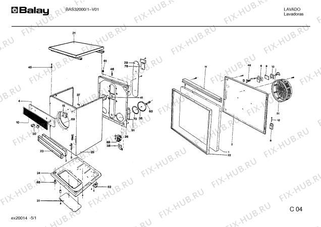 Схема №5 BAS32000/1 BAS3200 с изображением Терморегулятор для сушильной машины Bosch 00039694