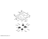 Схема №4 HSL722KSC с изображением Стеклокерамика для электропечи Bosch 00248389