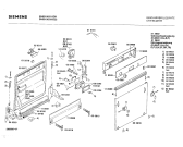 Схема №4 SN52100 с изображением Панель для посудомоечной машины Siemens 00270613