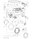 Схема №1 AWV 938 с изображением Декоративная панель для стиралки Whirlpool 481245212003