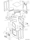 Схема №2 AWZ 8458 с изображением Декоративная панель для сушильной машины Whirlpool 480112100213