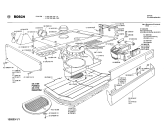 Схема №1 0752200340 DUH633 с изображением Переключатель для электровытяжки Bosch 00055078