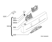 Схема №5 F77011W0P с изображением Микромодуль для посудомойки Aeg 973911444042049