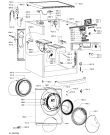 Схема №2 WAK 860 с изображением Модуль (плата) для стиралки Whirlpool 481010566212