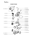 Схема №2 MO2611PA/4Q0 с изображением Крышка для мини-пылесоса Moulinex FS-9100025925