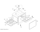 Схема №5 CH130253 с изображением Крышка для электропечи Bosch 00770186