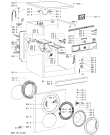 Схема №2 AWOD 4725 с изображением Обшивка для стиральной машины Whirlpool 481245216803