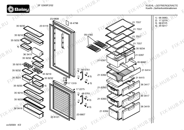 Схема №3 KG36U120IE с изображением Кронштейн Bosch 00481836