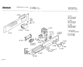 Схема №5 CV72500141 CV7250 с изображением Панель для стиральной машины Bosch 00112740