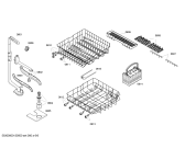Схема №5 3VE351ND с изображением Ручка для электропосудомоечной машины Bosch 00426547