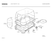 Схема №1 TJ1200 с изображением Крышка для электрокофемашины Siemens 00109546