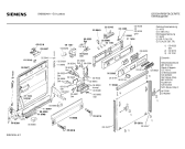 Схема №4 SN59204 с изображением Панель для посудомойки Siemens 00285184