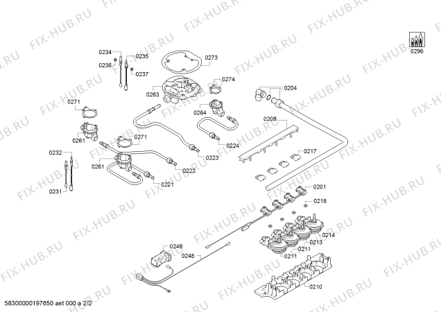 Схема №2 T27DS59S0 с изображением Кабель для духового шкафа Bosch 12012534