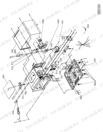 Схема №2 PRO25IX (F090907) с изображением Другое для микроволновой печи Indesit C00334911