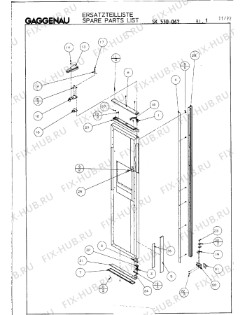 Схема №24 SK530062 с изображением Штекер для холодильной камеры Bosch 00323329