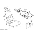 Схема №4 HB311E0J с изображением Кабель для плиты (духовки) Bosch 00645528