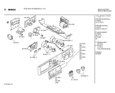 Схема №4 WFM3040IE WFM3040 с изображением Панель управления для стиральной машины Bosch 00286708