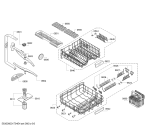 Схема №6 SMU53M82SK SuperSilence с изображением Передняя панель для посудомоечной машины Bosch 00746285