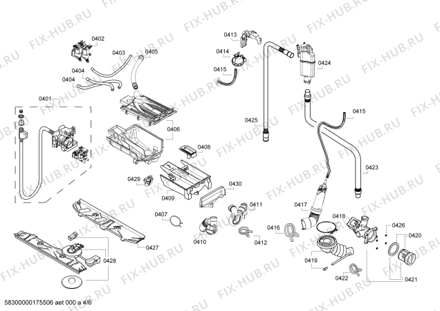 Схема №3 WVH30590 Bosch с изображением Модуль управления, запрограммированный для стиралки Bosch 11003827