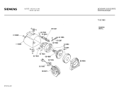 Схема №1 VS9120 SUPER 912 F ELECTRONIC с изображением Нижняя часть корпуса для мини-пылесоса Siemens 00115689