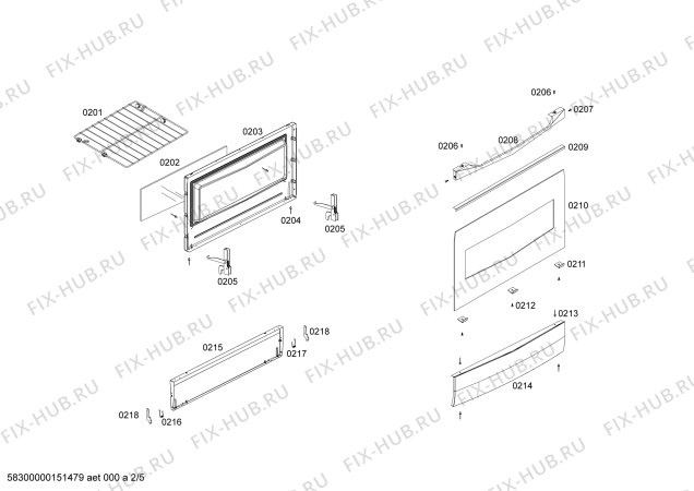 Схема №3 FG102P13SC с изображением Декоративная панель для электропечи Bosch 00681741