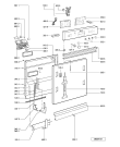 Схема №1 GSIK 6593/2 IN с изображением Обшивка для посудомойки Whirlpool 481245372833