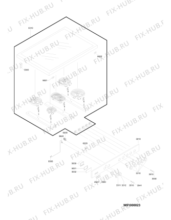 Схема №2 MRGM 914 TGS с изображением Холдер для духового шкафа Whirlpool 480121101768