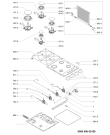 Схема №1 AKM 253/IX с изображением Затычка для электропечи Whirlpool 480121101134