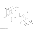 Схема №4 P1HEB33023 с изображением Фронтальное стекло для духового шкафа Bosch 00689863