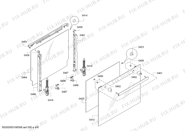 Схема №4 HEA43B451 Bosch с изображением Ручка переключателя для плиты (духовки) Bosch 00627160