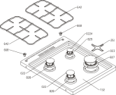 Схема №5 GI439E (261170, P51A1-15VTD) с изображением Панель для плиты (духовки) Gorenje 339899