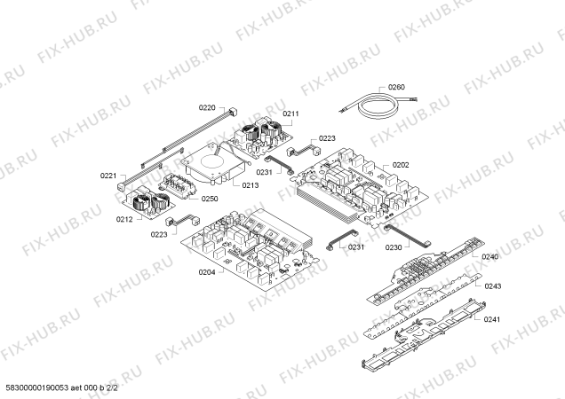 Схема №1 PXX675DC1E с изображением Стеклокерамика для электропечи Bosch 00773027