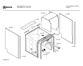 Схема №3 S44E30B0EU с изображением Передняя панель для посудомоечной машины Bosch 00439071