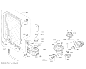 Схема №5 SMI53M46EU SuperSilence - tp3 с изображением Силовой модуль запрограммированный для посудомоечной машины Bosch 00758962