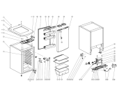 Схема №1 KR41318W (294070, HS14262) с изображением Часть корпуса для холодильной камеры Gorenje 299128