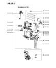 Схема №2 EA699010/70D с изображением Микромодуль для электрокофемашины Krups MS-5883937