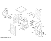 Схема №6 WTW84560FG с изображением Вкладыш для электросушки Bosch 00618456