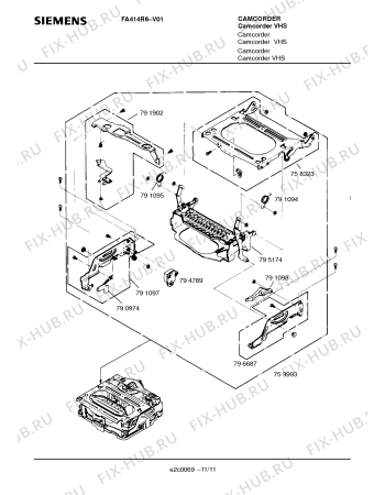 Схема №10 FA414G6 с изображением Инструкция по эксплуатации для видеоэлектроники Siemens 00531286