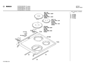 Схема №5 HES502H65 с изображением Панель для электропечи Bosch 00118943